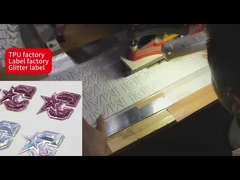 কাস্টমাইজড টিপিইউ OEKOTEX প্যাচ OEM গার্মেন্টস সিম্ফনি উপন্যাস রাবার প্যাচ