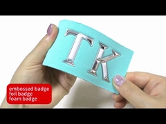 পোশাকের জন্য কাস্টম 3 ডি টিপিইউ ব্যাজ