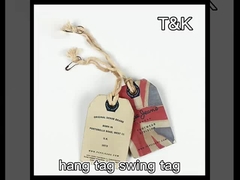 পোশাক স্টিকার সরবরাহকারী কাস্টম আরএফআইডি পোশাক লেবেল হ্যাং ট্যাগ rfid হ্যাং ট্যাগ