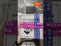 ইকো-বন্ধুত্বপূর্ণ ব্যক্তিগতকৃত প্রচারমূলক উপহার 3 ডি কীচেন যে কোন রঙের