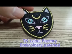 এম্ব্রয়ডারি পোশাক হাঙ্গর লেবেল তাপ স্থানান্তর প্যাচ ধোয়া যোগ্য কাস্টমাইজড