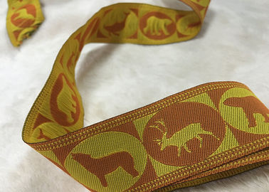 ফুল প্যাটার্ন ইলাস্টিক জুতো ব্যান্ড, Jacquard বোনা আন্ডারওয়্যার কোমরবন্ধ জন্য ইলাস্টিক ব্যান্ড