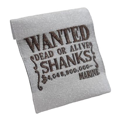 OEM ODM উচ্চ মানের বোনা লেবেল বোনা ট্যাগ ঘাড় লেবেল পোশাকের জন্য ব্র্যান্ড লোগো বোনা লেবেল