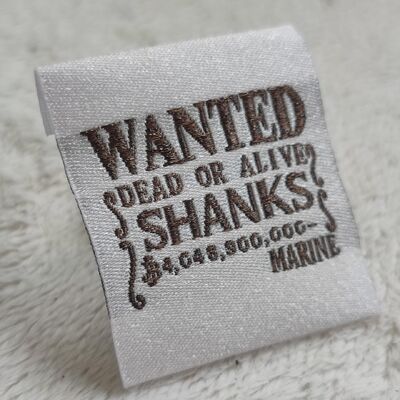 পাইকারি পোশাক ঘাড়ে বোনা লেবেল প্রস্তুতকারকের কাস্টম লোগো পোশাক ব্র্যান্ড লেবেল পোশাক ব্যবহারের জন্য