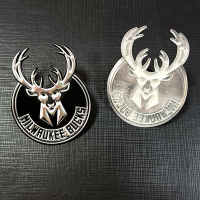 টিপিইউ তাপ স্থানান্তর প্রতীক - পোশাকের জন্য 3 ডি ধাতব প্রভাব কাস্টম লোগো প্যাচ