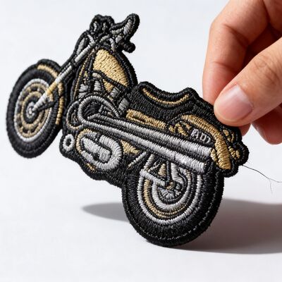 Custom Embroidered Patches Heat Transfer with 3D Multicolor Logo for Ski Wear Offering Eco Friendly Materials and Wide Color Options