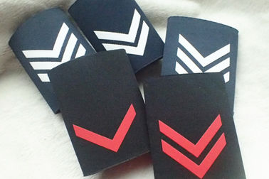 সামরিক Epaulets কাস্টম স্ক্রিন মুদ্রণ ইউনিফর্ম, নীল কাঁধ বোর্ড Epaulette