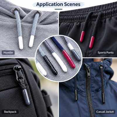কাস্টম নরম সিলিকন Aglets জন্য Drawstrings Hoodie কর্ড এবং পোশাক আনুষাঙ্গিক