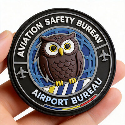 টেকসই পোশাক এবং পোশাক প্যাচ ব্র্যান্ডিংয়ের জন্য সিলিকন উপাদান এবং ব্যক্তিগতকৃত লোগো সহ কাস্টম 3D উচ্চ ফ্রিকোয়েন্সি TPU ব্যাজ
